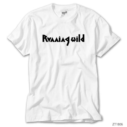 Running Wild Beyaz Tişört