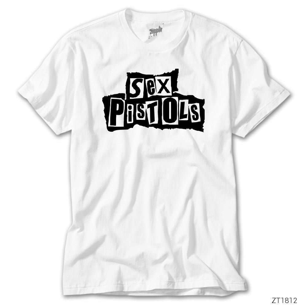 Sex Pistols Splash Beyaz Tişört