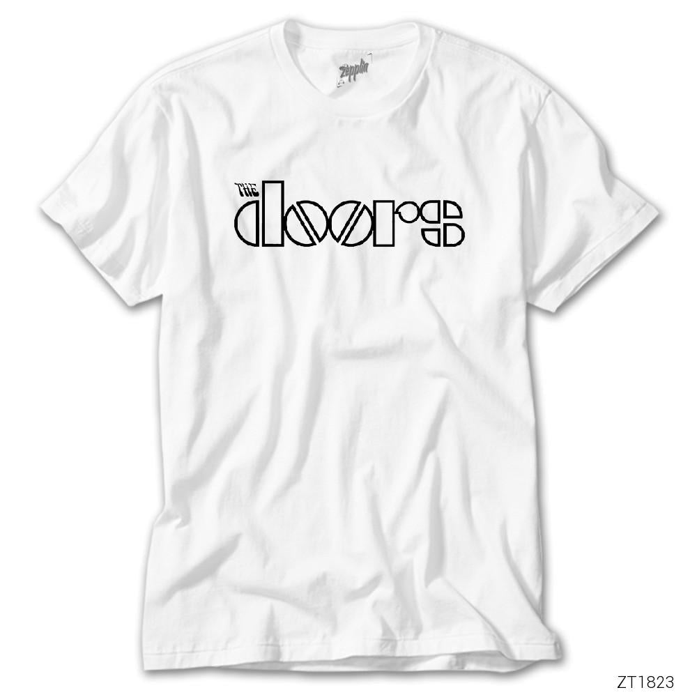 The Doors Outline Beyaz Tişört