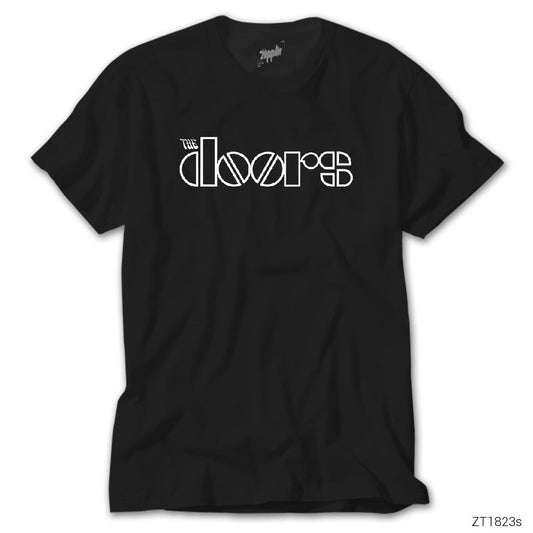 The Doors Outline Siyah Tişört