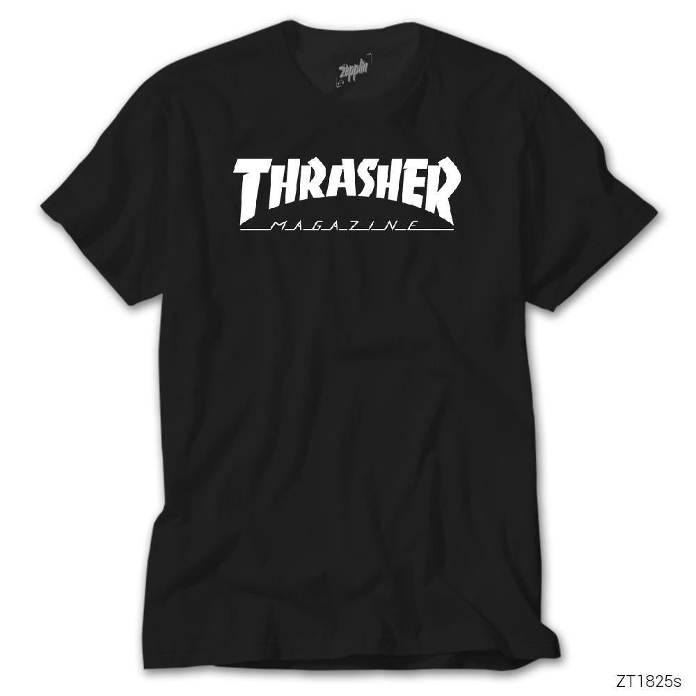 Thrasher Magazine Classic Siyah Tişört