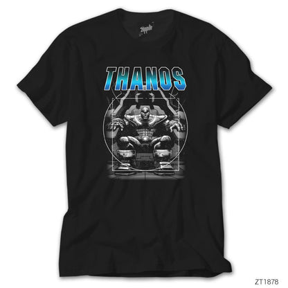 Avengers Thanos Commander Siyah Tişört