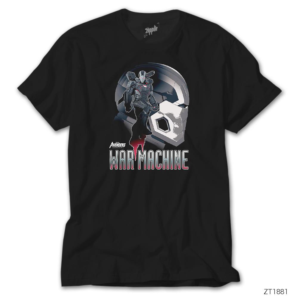CrowsGate Avengers War Machine Siyah Tişört
