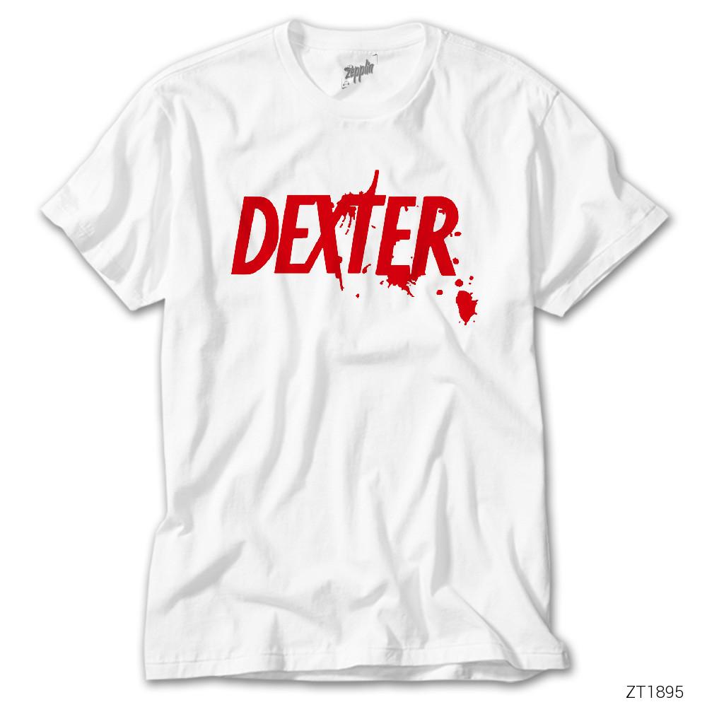 CrowsGate Dexter Splash Beyaz Tişört