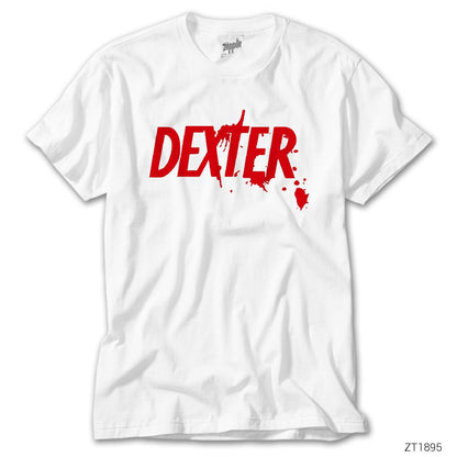 Dexter Splash Beyaz Tişört