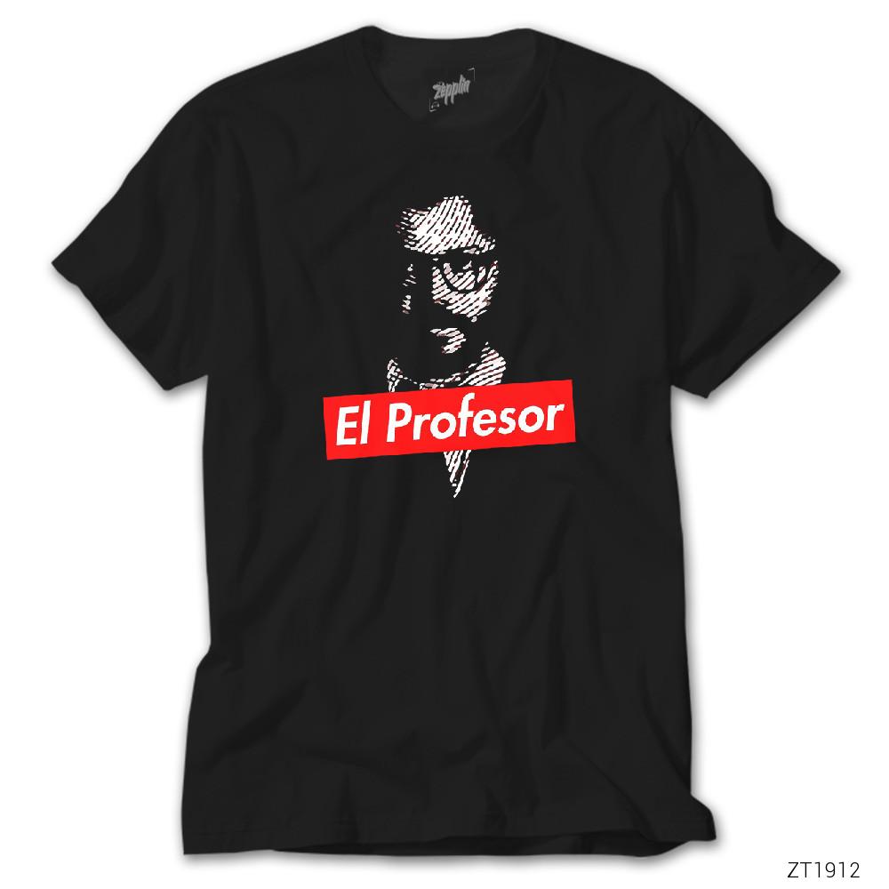CrowsGate La Casa De Papel Professor Siyah Tişört