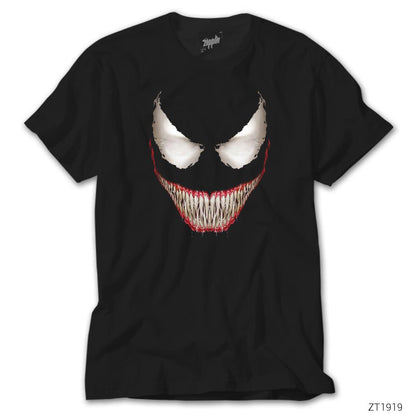 Venom Bad Face Siyah Tişört