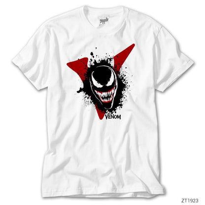 Venom Splash Beyaz Tişört