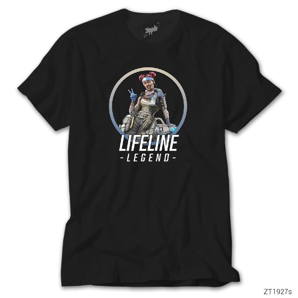 CrowsGate Apex Legends Lifeline Siyah Tişört