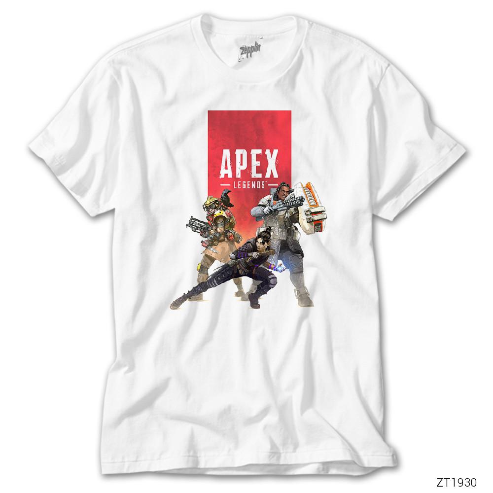 CrowsGate Apex Legends Energy Team Beyaz Tişört