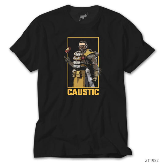 Apex Legends Caustic Siyah Tişört