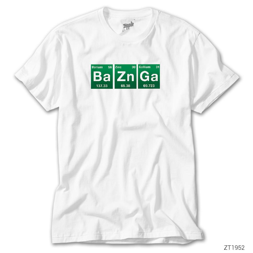CrowsGate Bazinga Elements Beyaz Tişört