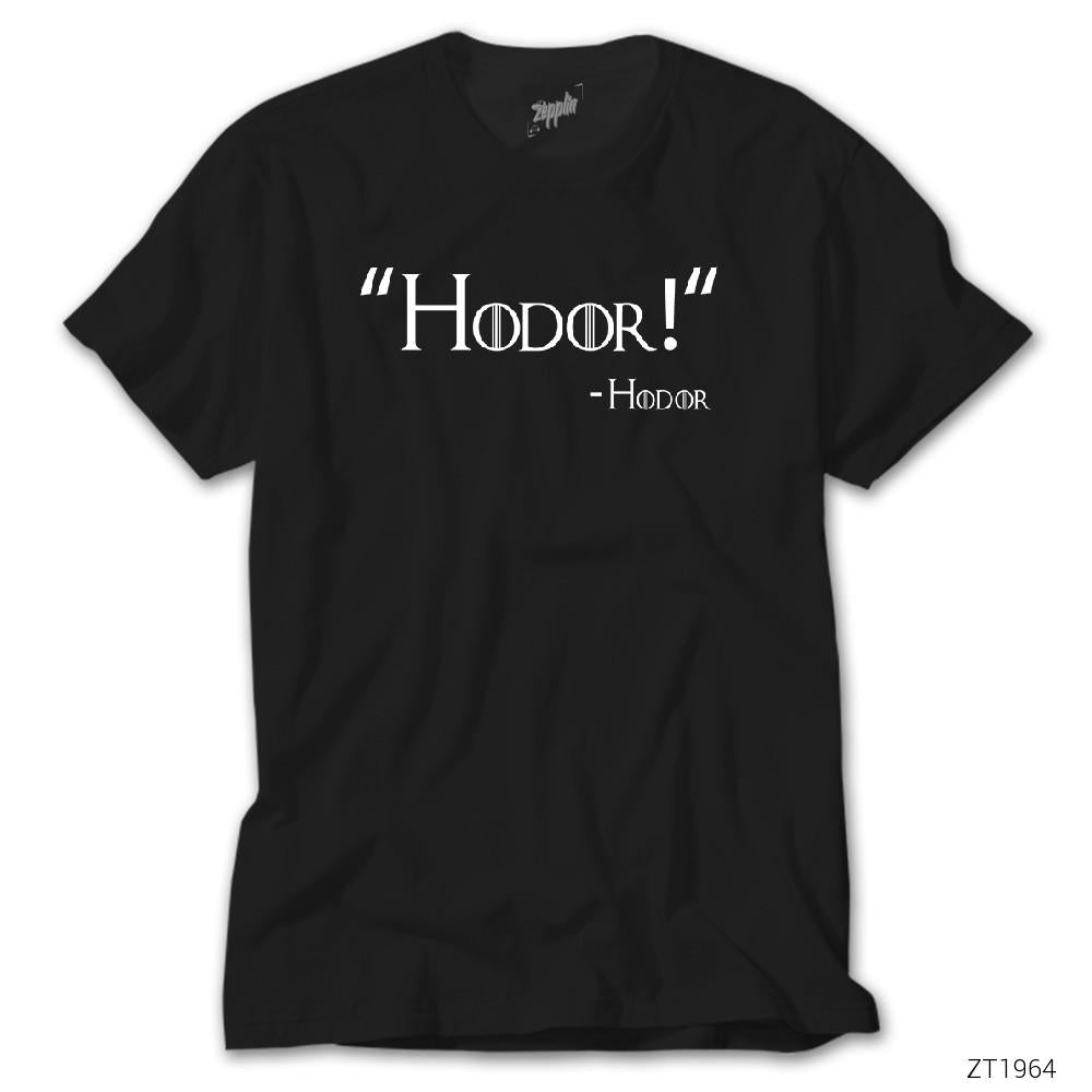 Game of Thrones Hodor Siyah Tişört
