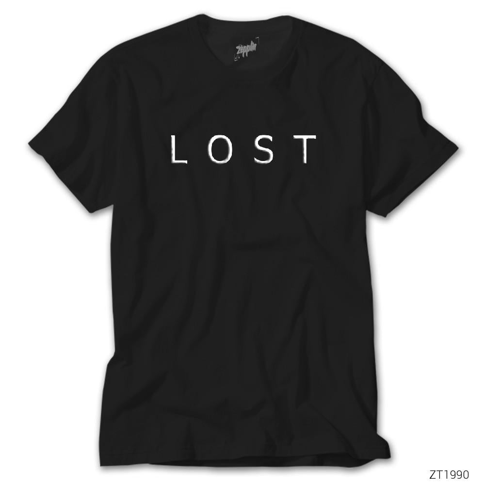 CrowsGate Lost Official Logo Siyah Tişört