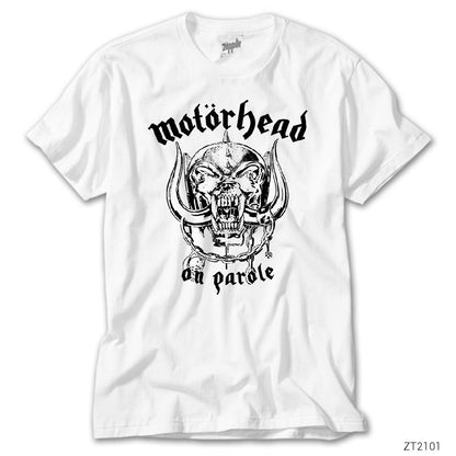 Motörhead On Parole Beyaz Tişört