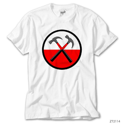 Pink Floyd The Wall Hammer Beyaz Tişört