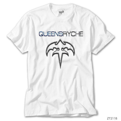 Queensrÿche Outlined Beyaz Tişört