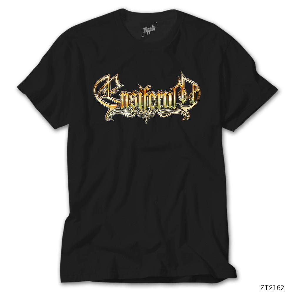 Ensiferum Logo 2 Siyah Tişört