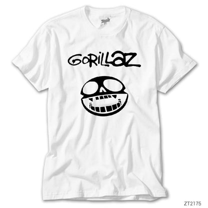 Gorillaz Smile Beyaz Tişört