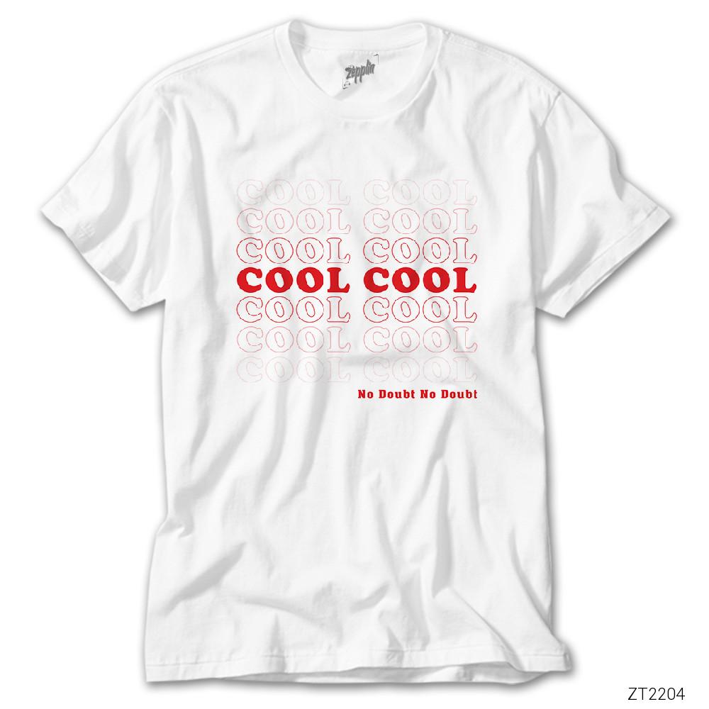 No Doubt Cool Beyaz Tişört