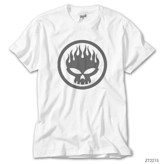 The Offspring Logo Beyaz Tişört