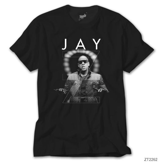 Jay Z Text Siyah Tişört