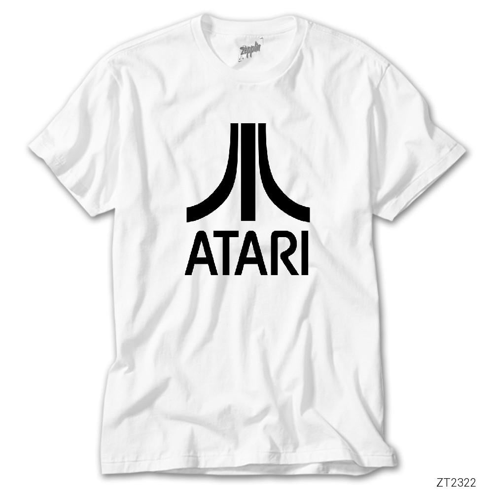 Atari Logo Beyaz Tişört