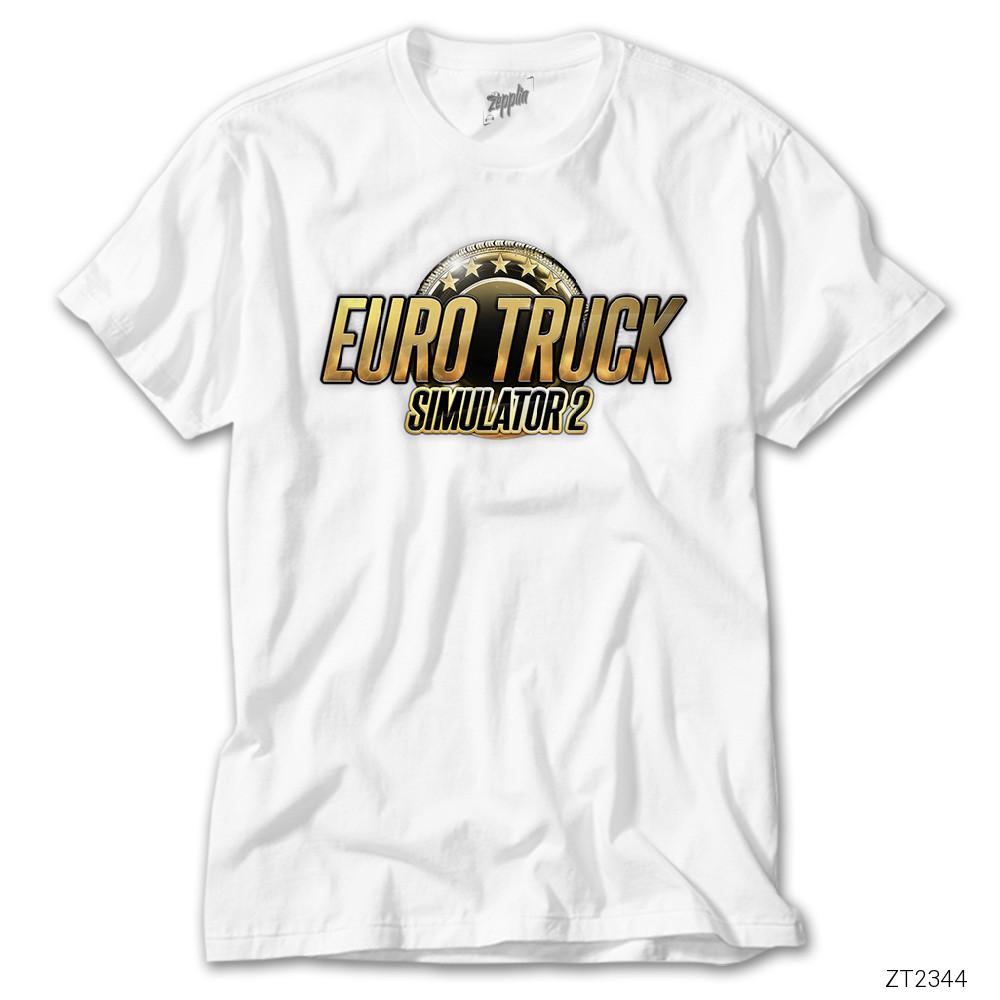 Euro Truck Simulator 2 Beyaz Tişört