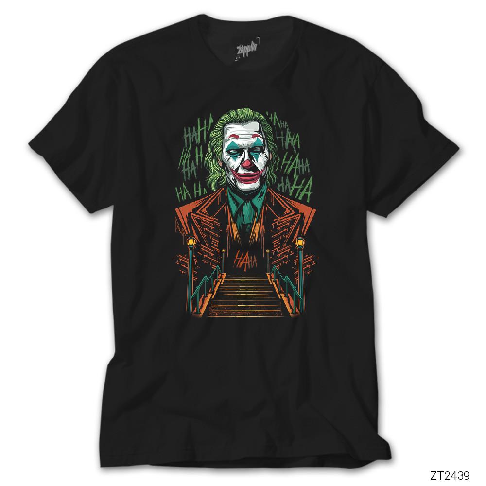 Joker Hahaha Siyah Tişört