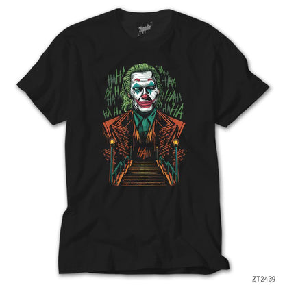 Joker Hahaha Siyah Tişört