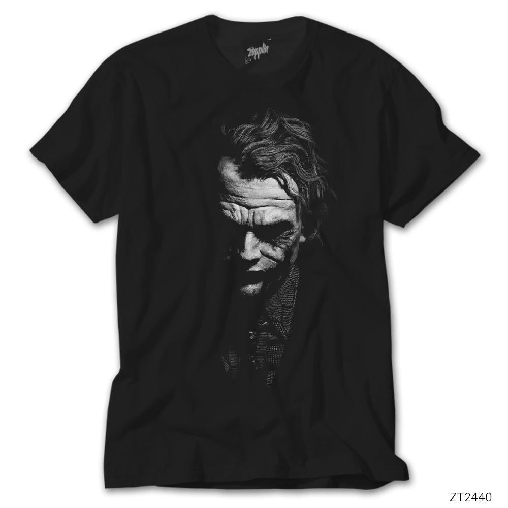 Joker Black and White Siyah Tişört