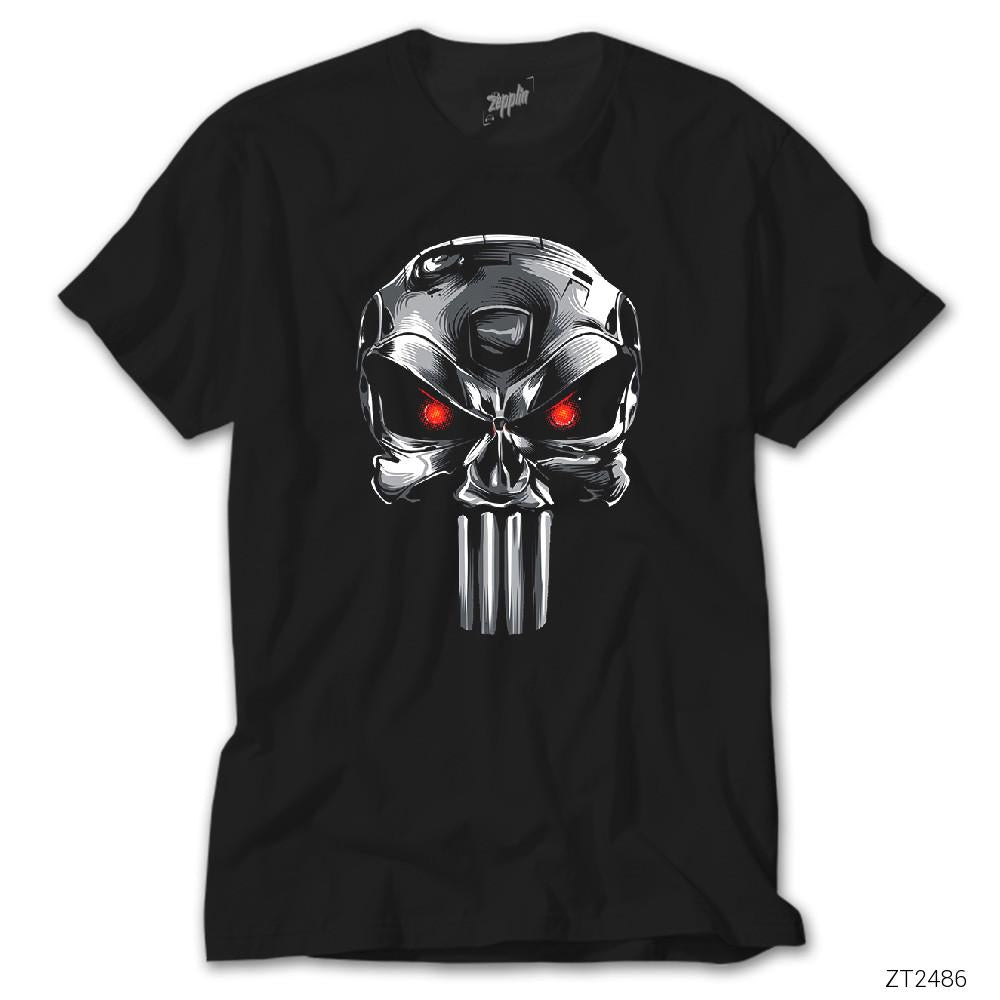 Terminator Punisher Siyah Tişört