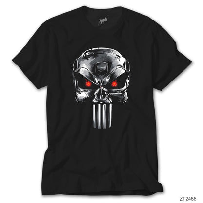 Terminator Punisher Siyah Tişört