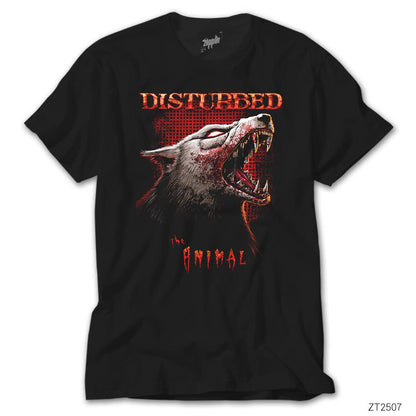 Disturbed Animal Siyah Tişört