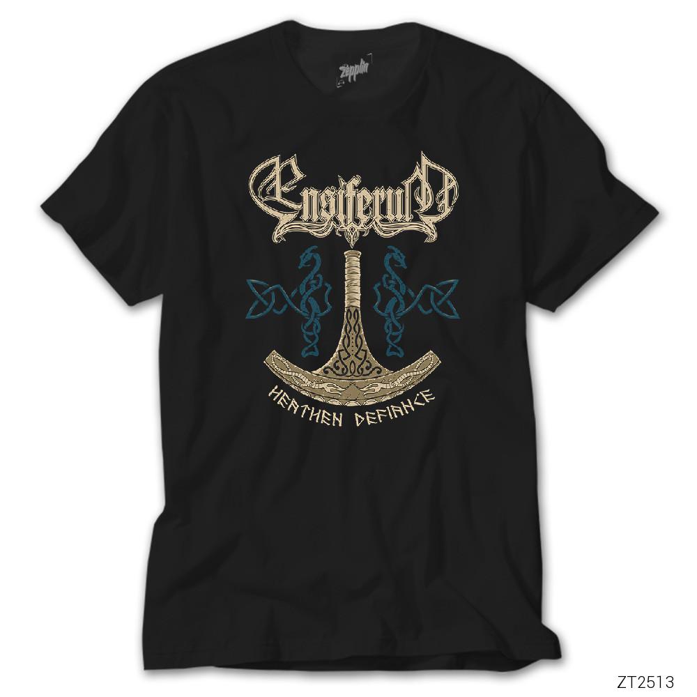 Ensiferum Heathen Defiance Siyah Tişört