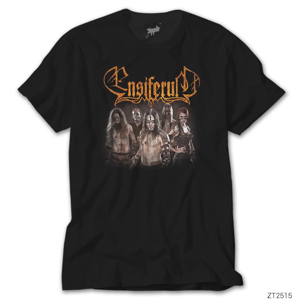 Ensiferum Mithology Siyah Tişört