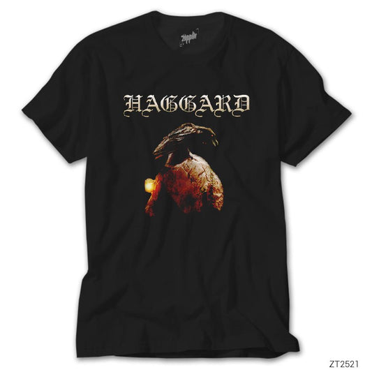 Haggard Crow Siyah Tişört