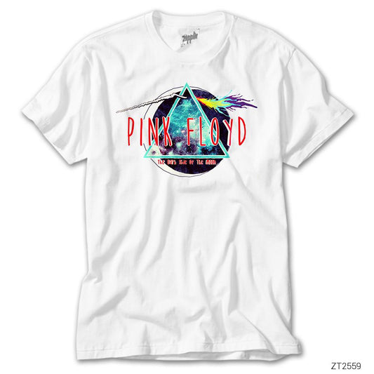 Pink Floyd New Dark Side Beyaz Tişört