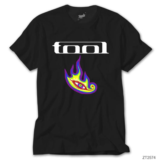 Tool Colors Eye Siyah Tişört