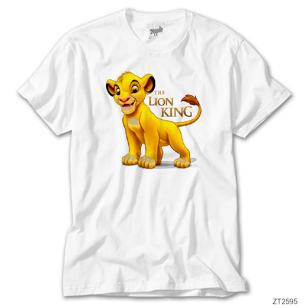 Aslan Kral Simba Beyaz Tişört