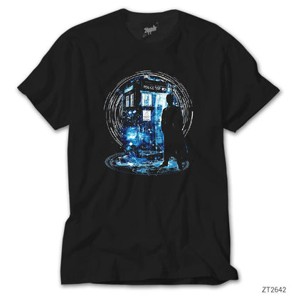 Doctor Who Box Siyah Tişört