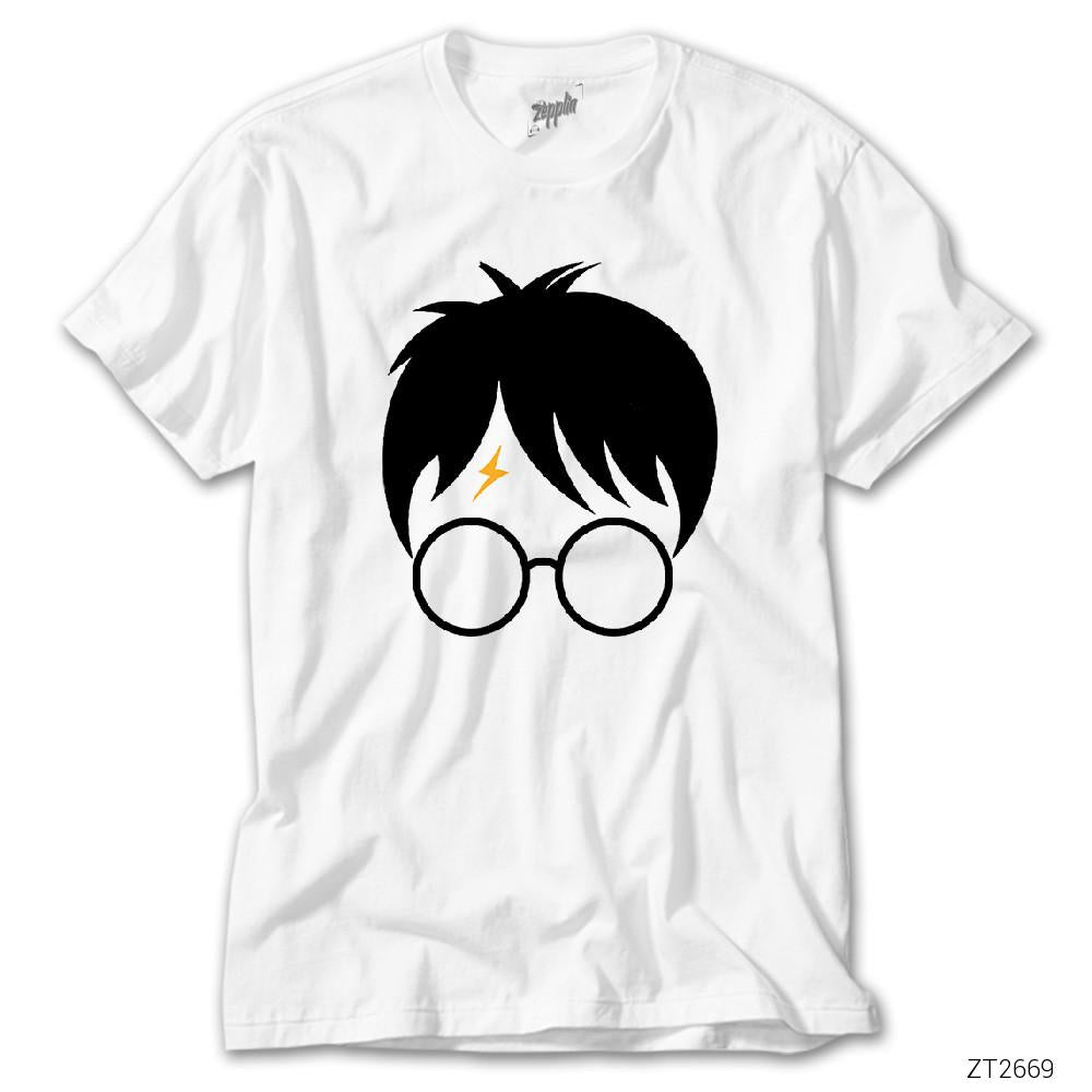 Harry Potter Head Beyaz Tişört