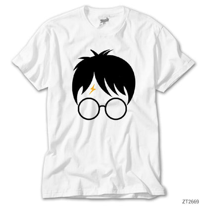Harry Potter Head Beyaz Tişört