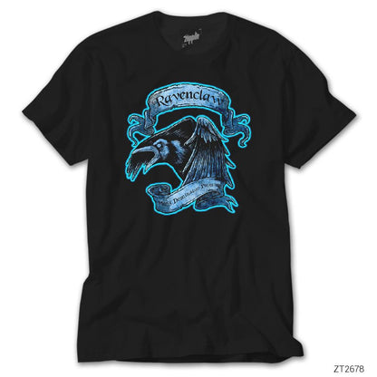 Harry Potter Ravenclaw Official Siyah Tişört