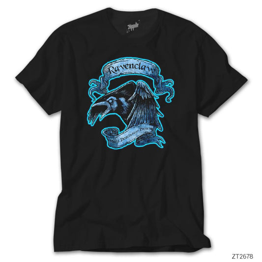 Harry Potter Ravenclaw Official Siyah Tişört