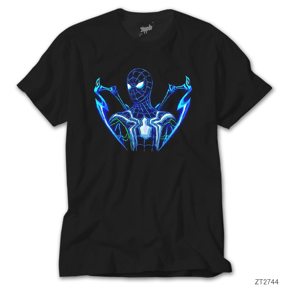Spiderman New Siyah Tişört