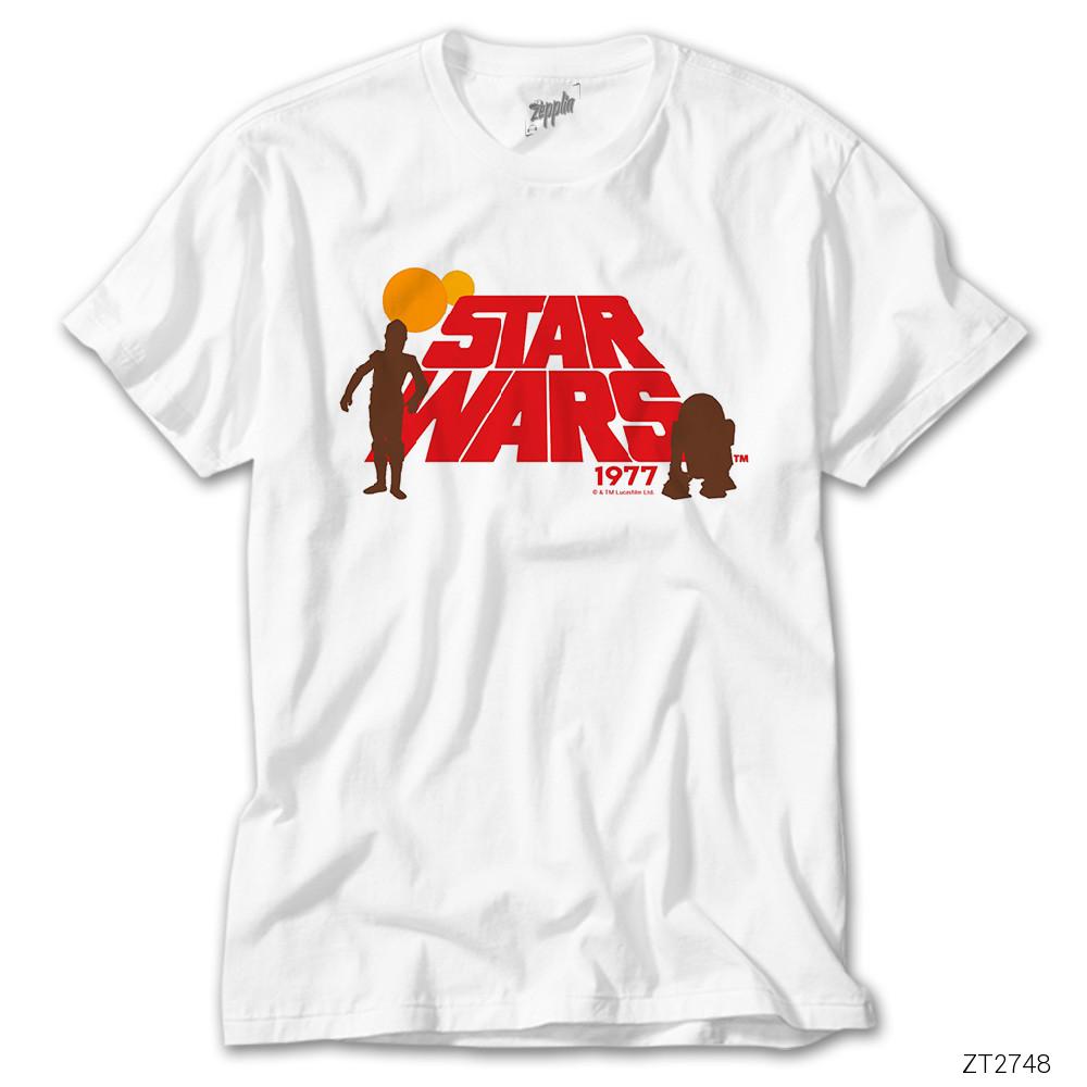 Star Wars 1977 Beyaz Tişört
