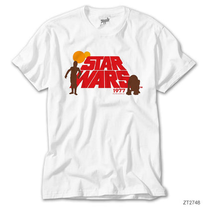 Star Wars 1977 Beyaz Tişört