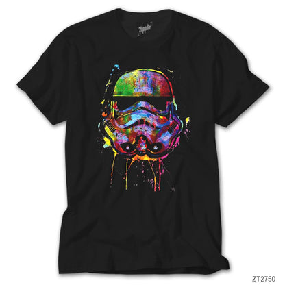 Star Wars Helmet Siyah Tişört