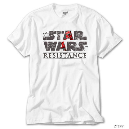 Star Wars Logo Beyaz Tişört